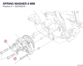SPRING WASHER 8 MM 85310021A diagram position