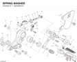 SPRING WASHER 85340031A diagram position