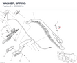 WASHER, SPRING 85350061A diagram position