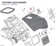 TOOTHED LOCK WASHER 85540061A diagram position