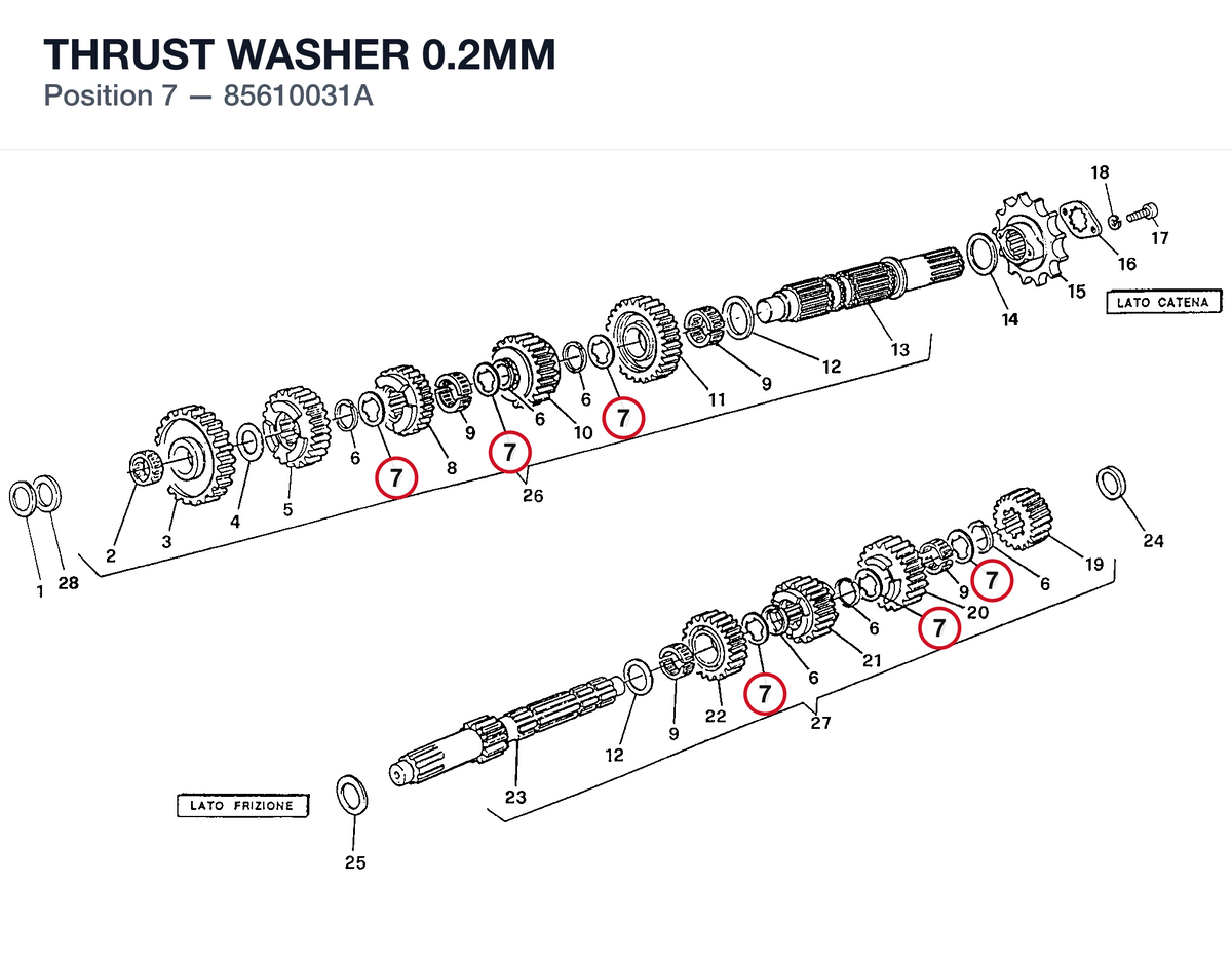 THRUST WASHER 0.2MM