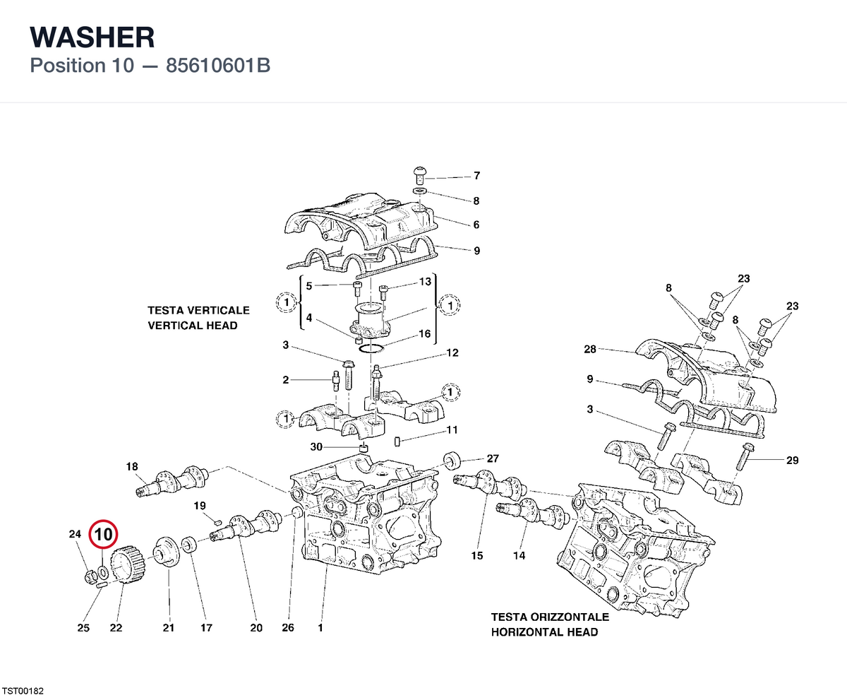 WASHER 85610601B diagram position