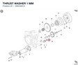THRUST WASHER 1 MM