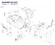 WASHER 6X12X2 85610911A diagram position