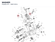 WASHER 85611551A diagram position