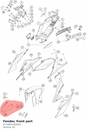 Diagram preview: Fender, front part (61708010000HC)