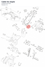 Diagram preview: Cable tie staple (0340001401400)