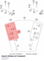 Diagram preview: VALVE SPRING KIT EXHAUST (78136029044)