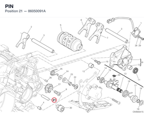 PIN 86050091A diagram position