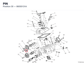 PIN 86050131A diagram position