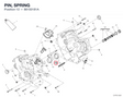 PIN, SPRING 86150181A diagram position