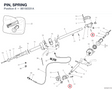 PIN, SPRING 86150331A diagram position