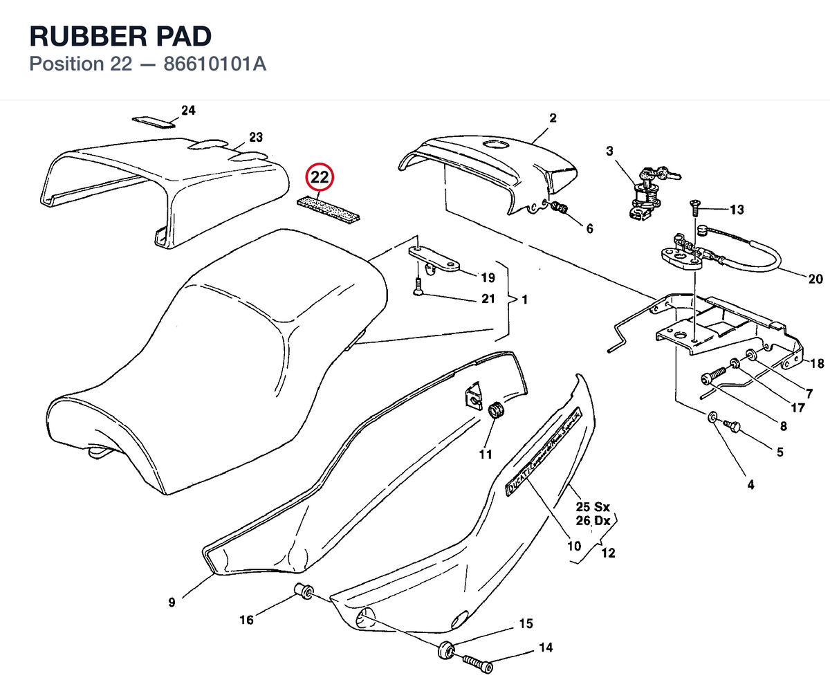 RUBBER PAD