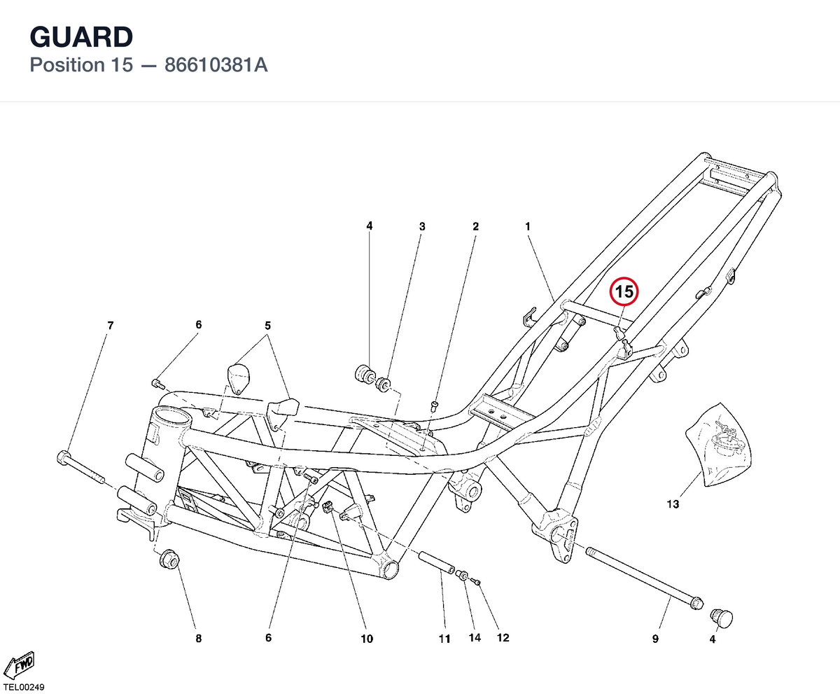 GUARD 86610381A diagram position
