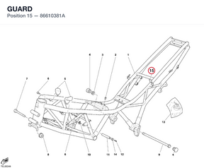 GUARD 86610381A diagram position