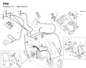 PAD 86610451A diagram position
