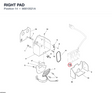 RIGHT PAD 86610521A diagram position