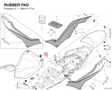 RUBBER PAD 86611171A diagram position