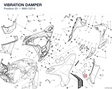 VIBRATION DAMPER 86611221A diagram position