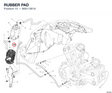 RUBBER PAD 86611361A diagram position