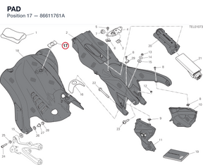 PAD 86611761A diagram position