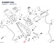 RUBBER PAD 86613551A diagram position