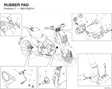 RUBBER PAD 86613601A diagram position