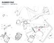 RUBBER PAD 86613671A diagram position