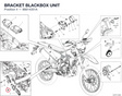 BRACKET BLACKBOX UNIT 86614351A diagram position