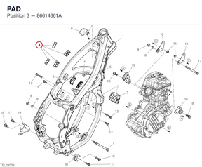 PAD 86614361A diagram position