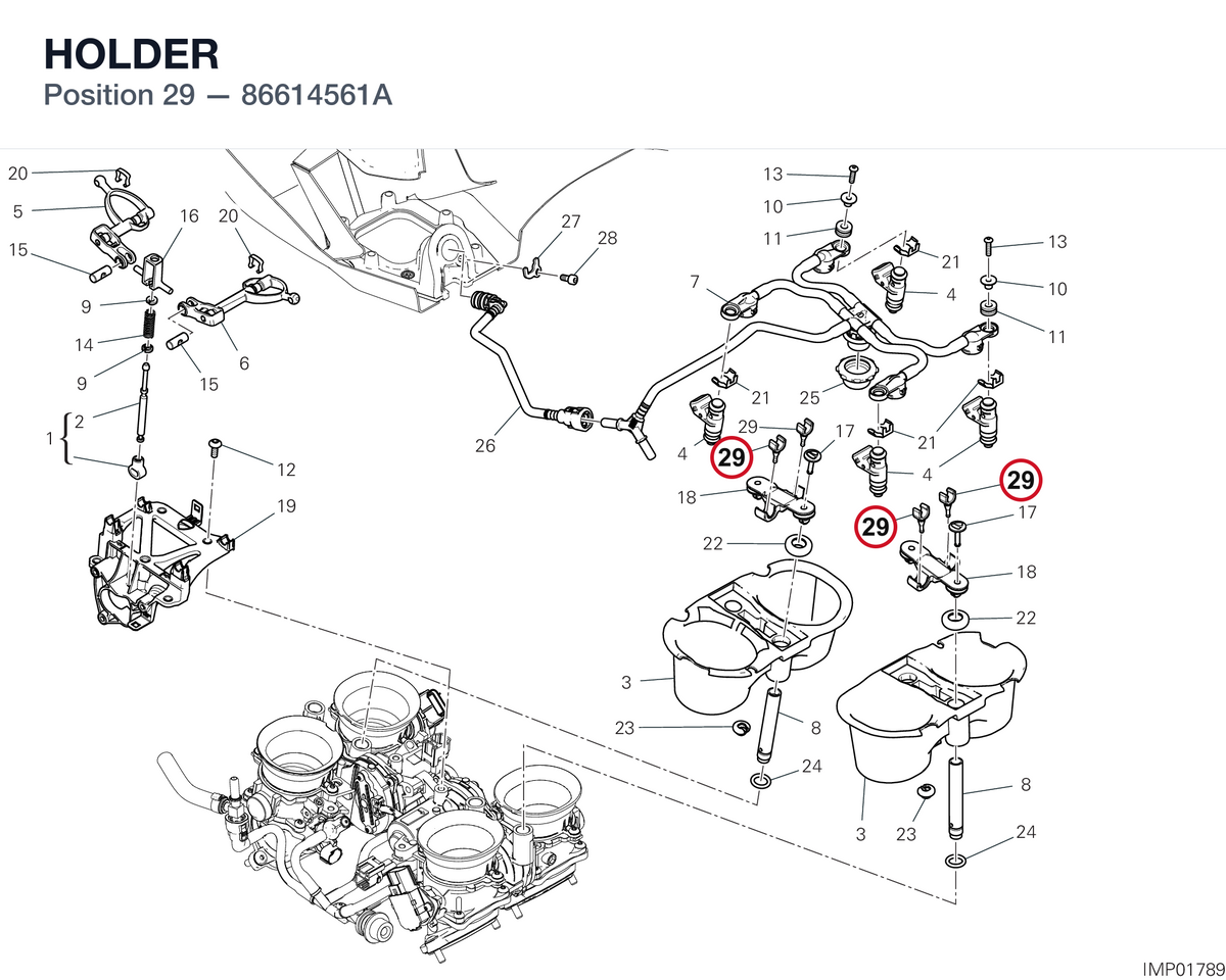 HOLDER 86614561A diagram position
