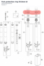 Diagram preview: Fork protection ring 59.8mm bl (S639200003000HG)