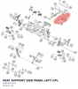 Diagram preview: SEAT SUPPORT SIDE PANEL LEFT CPL. (95803001071)
