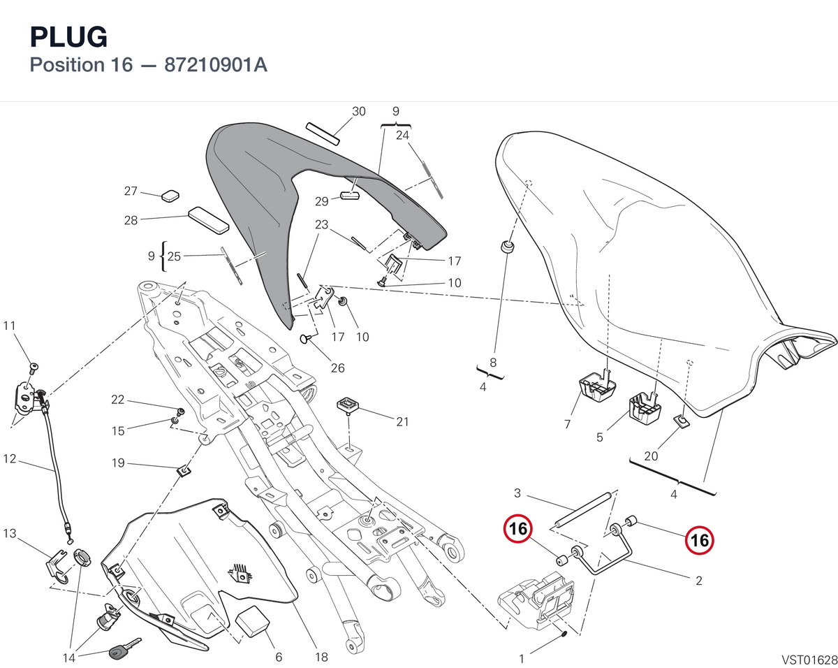 PLUG 87210901A diagram position