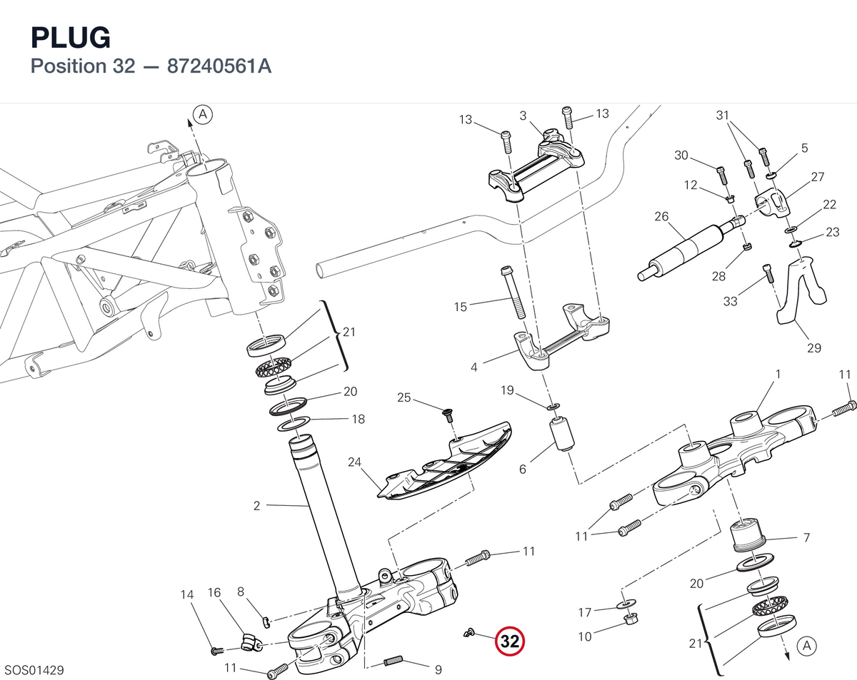 PLUG 87240561A diagram position