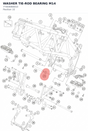 Diagram preview: WASHER TIE-ROD BEARING M14 (77404084010)