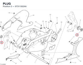 PLUG 87311562AA diagram position