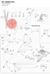 Diagram preview: DC HORN CPL. (76511060000)