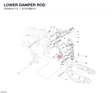 LOWER DAMPER ROD