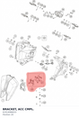 Diagram preview: BRACKET, ACC CMPL. (61914086033)