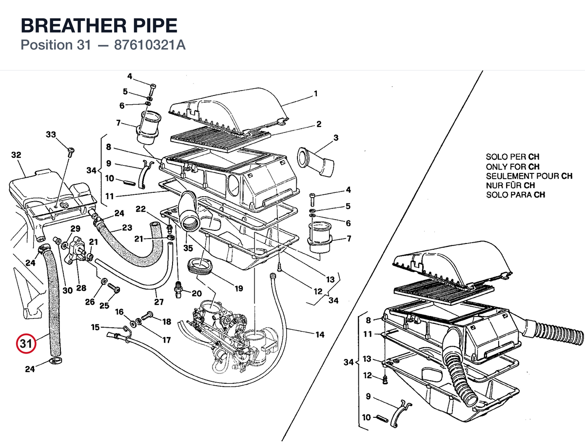 BREATHER PIPE
