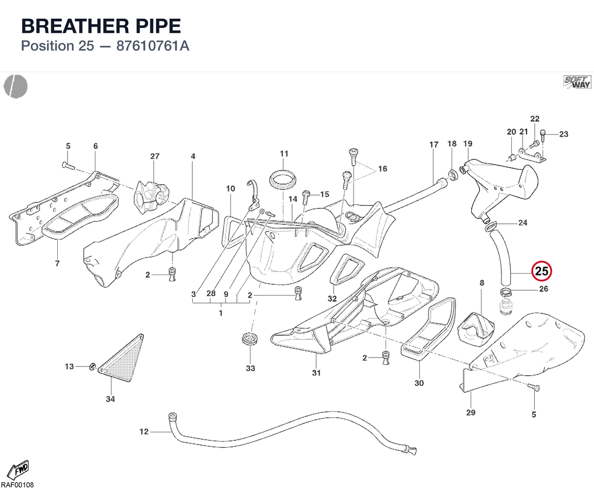 BREATHER PIPE