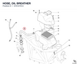 HOSE, OIL BREATHER