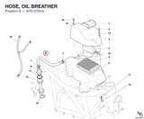 HOSE, OIL BREATHER