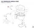 OIL RESERVOIR-AIRBOX HOSE
