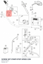 Diagram preview: SCREW SET START-STOP SPEED CON (60411074010)