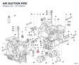 AIR SUCTION PIPE