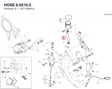 HOSE 6.5X10.5 87710691A diagram position
