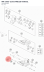 Diagram preview: HH collar screw M8x16 TX40 SL (0025080166S)