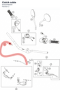 Diagram preview: Clutch cable (63502090000)